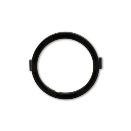 HIGHSIDER pro 5 3/4 inch CNC lamp holder ring FRAME-R2, black, side mount
