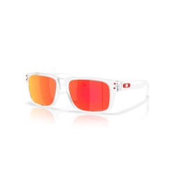 Gafas de Sol OAKLEY Holbrook XXS clair - Lentes Prizm Ruby