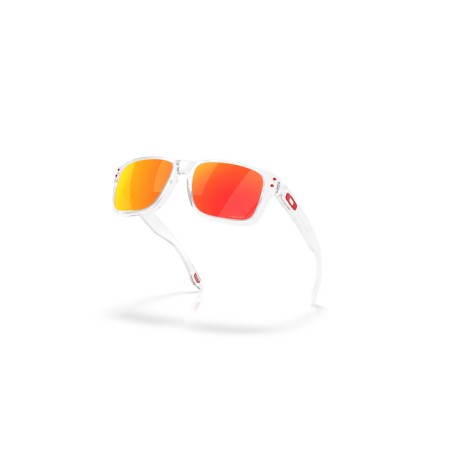 Gafas de Sol OAKLEY Holbrook XXS clair - Lentes Prizm Ruby