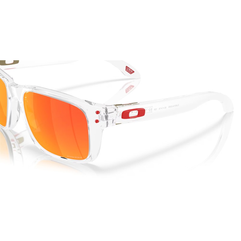 Gafas de Sol OAKLEY Holbrook XXS clair - Lentes Prizm Ruby