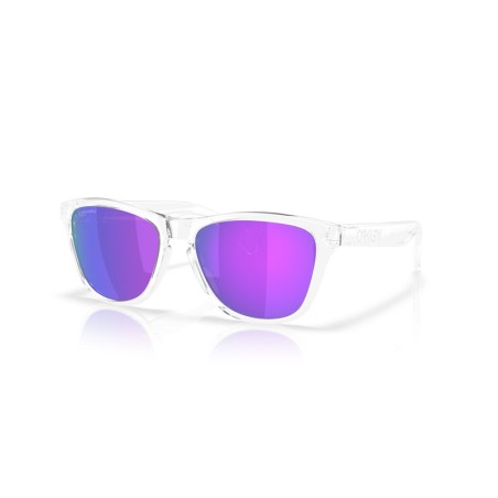 Gafas de Sol OAKLEY Frogskins S Polished Clear - Lentes Prizm Violet