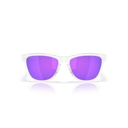 Gafas de Sol OAKLEY Frogskins S Polished Clear - Lentes Prizm Violet 2