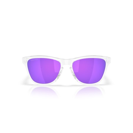 Gafas de Sol OAKLEY Frogskins S Polished Clear - Lentes Prizm Violet