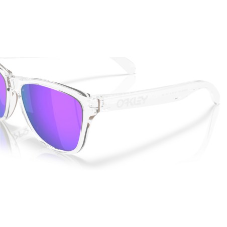 Gafas de Sol OAKLEY Frogskins S Polished Clear - Lentes Prizm Violet