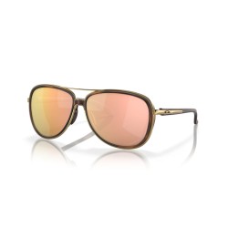 Gafas de Sol OAKLEY Split Time Brown Tortoise - Lentes Prizm Rose Gold Polarized