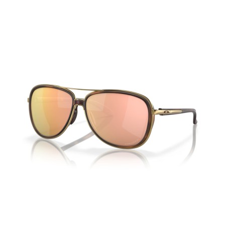 Gafas de Sol OAKLEY Split Time Brown Tortoise - Lentes Prizm Rose Gold Polarized