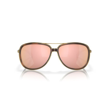 Gafas de Sol OAKLEY Split Time Brown Tortoise - Lentes Prizm Rose Gold Polarized