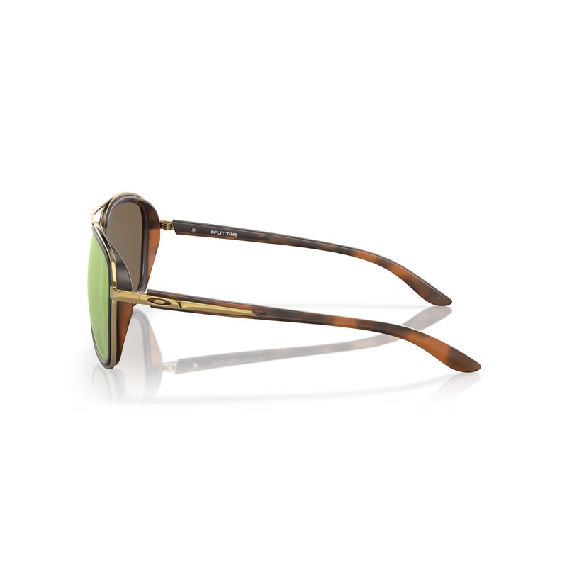 Gafas de Sol OAKLEY Split Time Brown Tortoise - Lentes Prizm Rose Gold Polarized