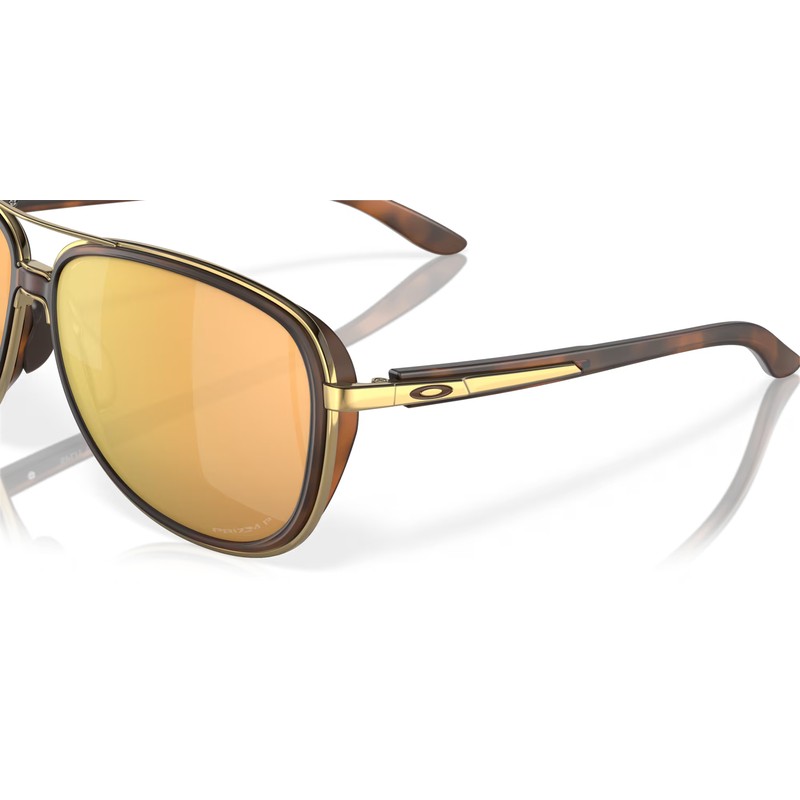 Gafas de Sol OAKLEY Split Time Brown Tortoise - Lentes Prizm Rose Gold Polarized