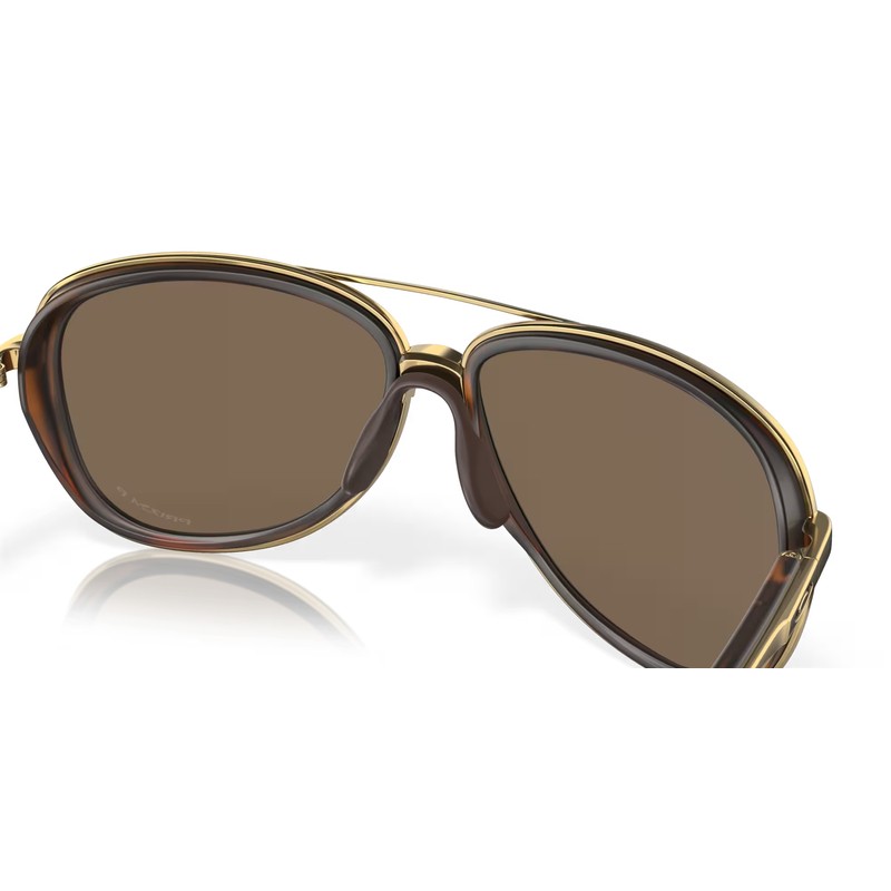 Gafas de Sol OAKLEY Split Time Brown Tortoise - Lentes Prizm Rose Gold Polarized
