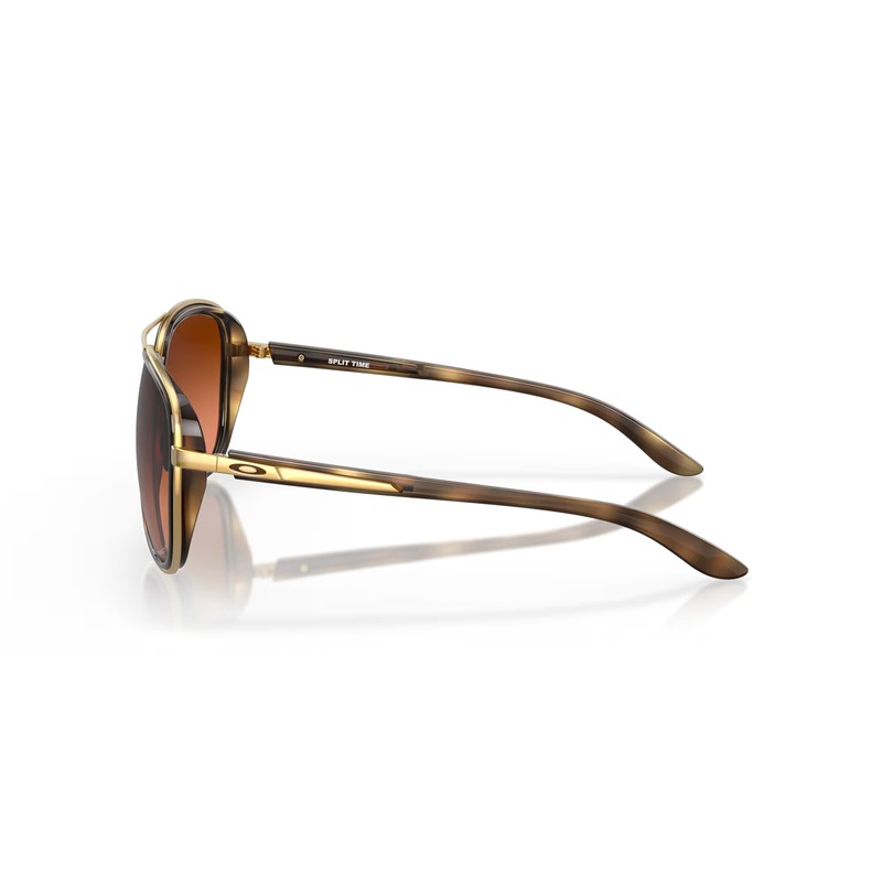 Gafas de Sol OAKLEY Split Time Brown Tortoise - Lentes Prizm Brown Gradient