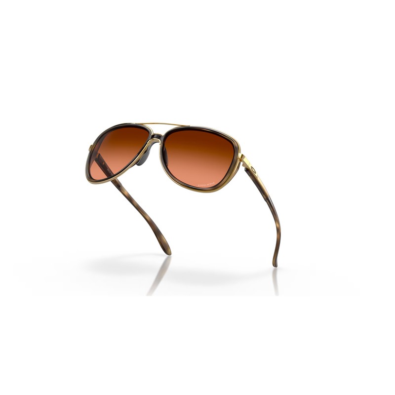 Gafas de Sol OAKLEY Split Time Brown Tortoise - Lentes Prizm Brown Gradient