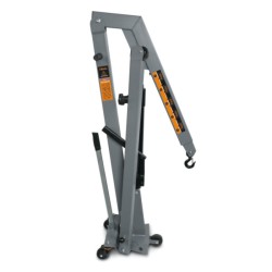 BETA TOOLS Folding Hydraulic Crane with Dual Effect Pump