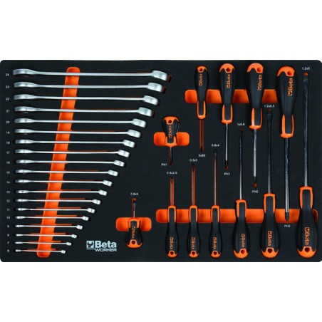 BETA WORKER Assortment of 189 tools