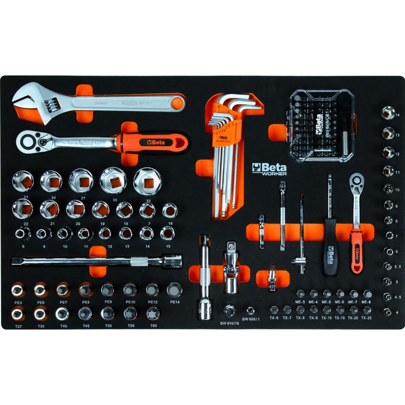 BETA WORKER Assortment of 189 tools