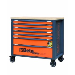 BETA RSC24/7 Mobile Roller Cab 7 Drawers + Assortment of 418 tools