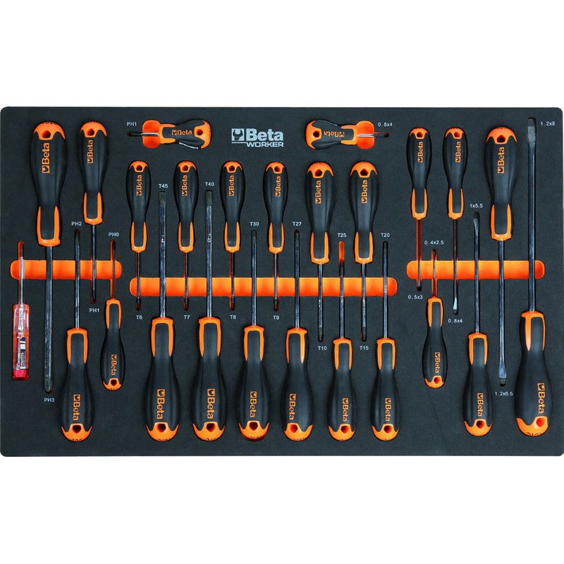 BETA WORKER Assortment of 390 tools