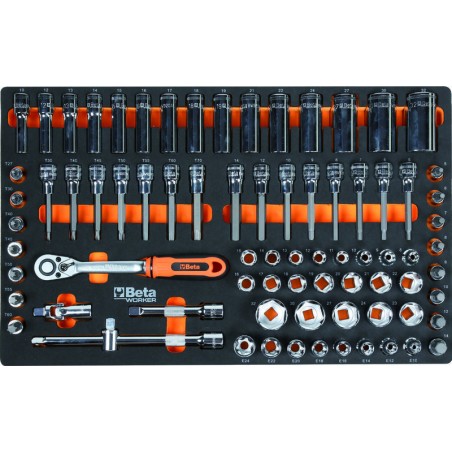 BETA WORKER Assortment of 390 tools