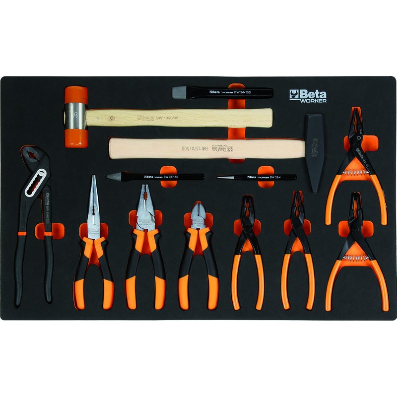 BETA WORKER Assortment of 390 tools