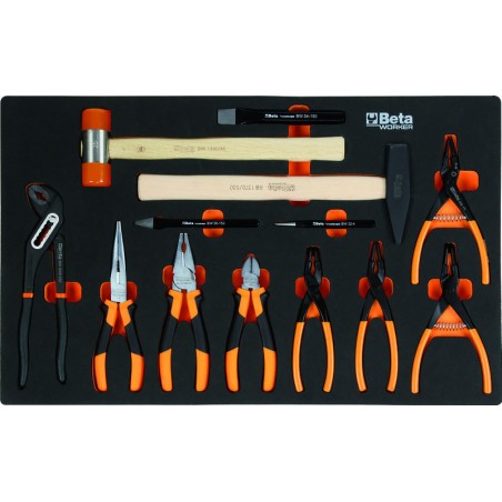 BETA WORKER Assortment of 390 tools