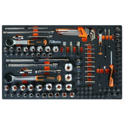 BETA RSC24/8 Mobile Roller Cab 8 Drawers + Assortment of 445 tools 2