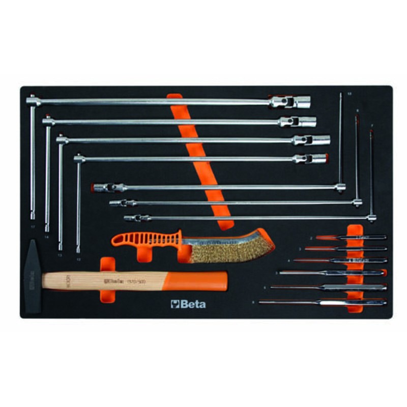 BETA RSC24/8 Mobile Roller Cab 8 Drawers + Assortment of 445 tools