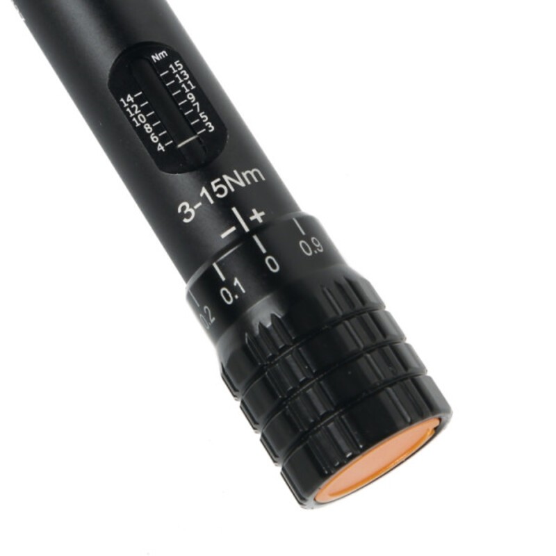 BETA TOOLS Compact Click-Type Torque Wrench - up to 15 Nm