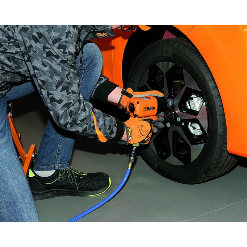 BETA TOOLS Automatic Hose Reel + Blow Gun - 8x12