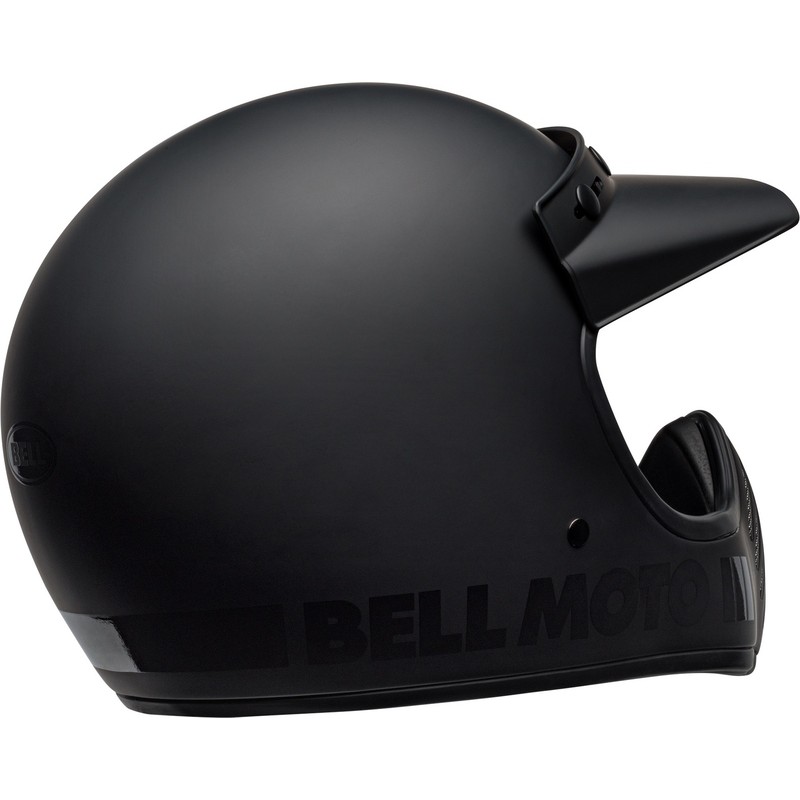 Casco BELL Moto-3 Classic - Blackout Mate/Brillo