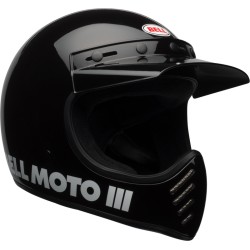 Casco BELL Moto-3 Classic - Negro brillo 2