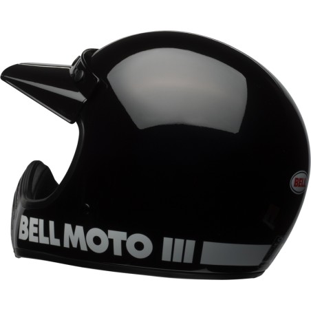 Casco BELL Moto-3 Classic - Negro brillo