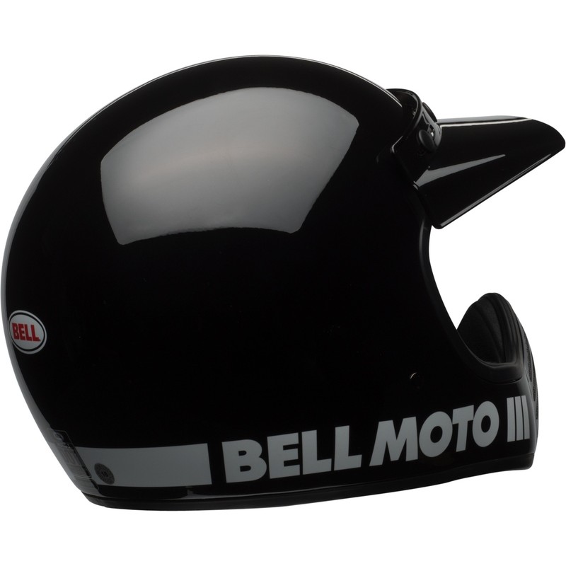 Casco BELL Moto-3 Classic - Negro brillo