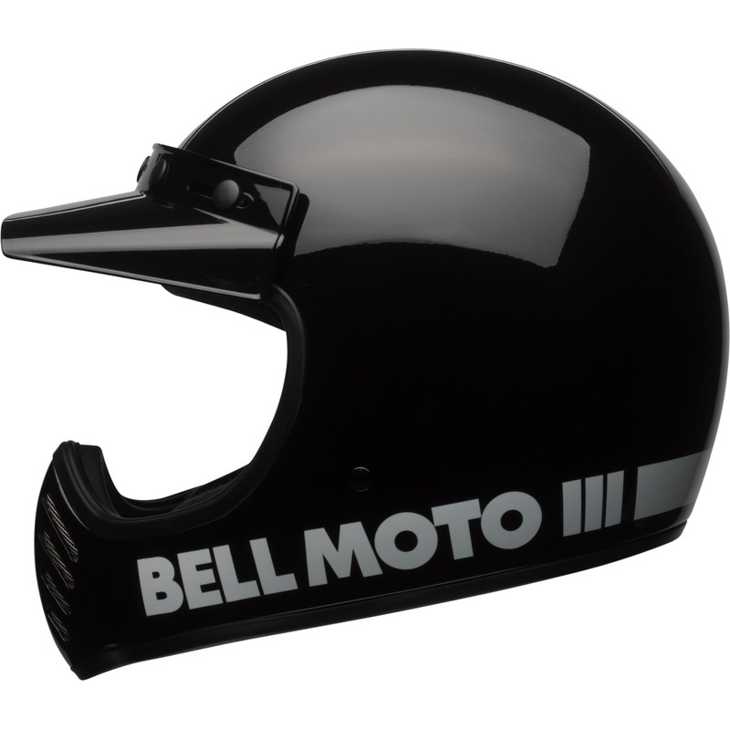 Casco BELL Moto-3 Classic - Negro brillo