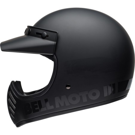 Casco BELL Moto-3 Classic - Blackout Mate/Brillo