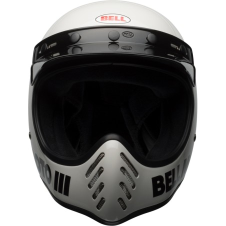 Casco BELL Moto-3 Classic - Blanco brillo