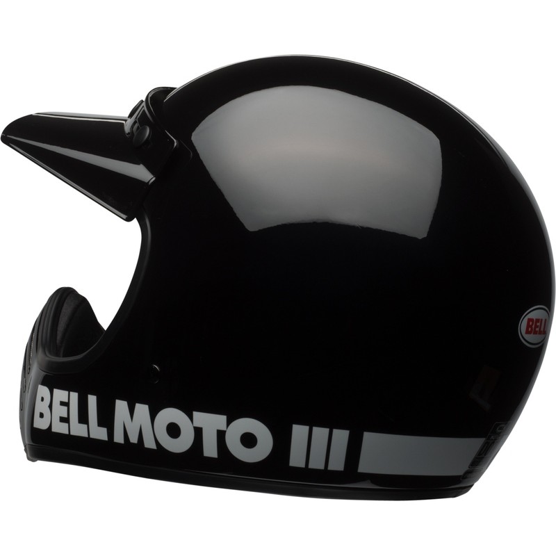 Casco BELL Moto-3 Classic - Negro brillo