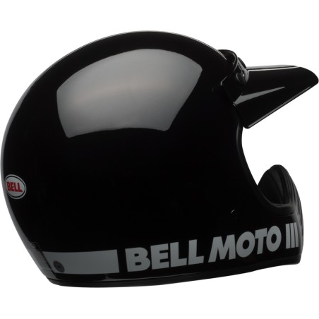 Casco BELL Moto-3 Classic - Negro brillo