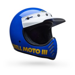 Casco BELL Moto-3 - Classic Gloss Blue