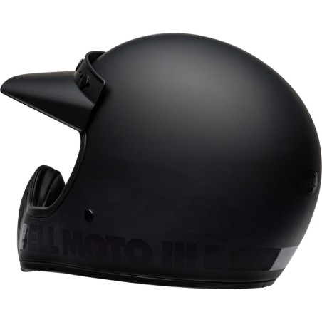 Casco BELL Moto-3 Classic - Blackout Mate/Brillo