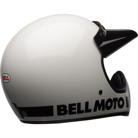 Casco BELL Moto-3 Classic - Blanco brillo