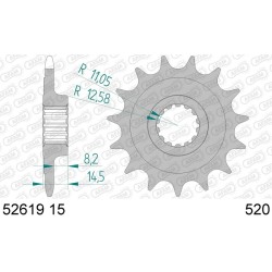 AFAM Chain Kit 520XHR2 15/43 Super-Reinforced - Standard Rear Sprocket 2