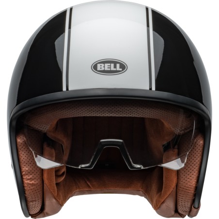 Casco BELL TX501 - Rally Gloss Black/White