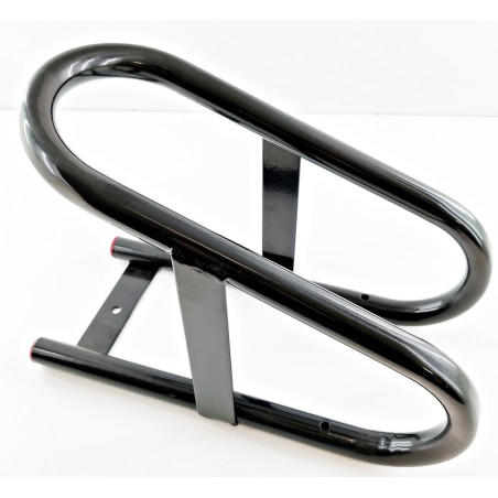 Soporte bloqueo rueda delantera transporte Bihr moto de campo