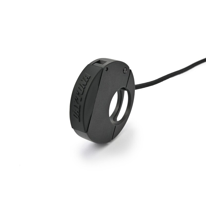 Fuente de alimentación USB tipo C DAYTONA Slim aluminio - manillar Ø22,2/25,4