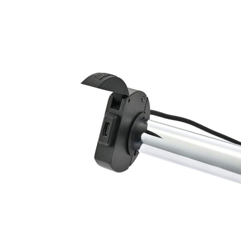 Fuente de alimentación USB tipo C DAYTONA Slim aluminio - manillar Ø22,2/25,4