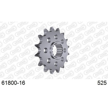 AFAM Steel Noise-Free Front Sprocket 61800 - 525