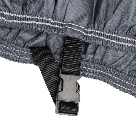 Funda de moto para interior OXFORD Dormex - Moto / Scooter - Negro / Plata - S