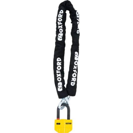 OXFORD Chain Lock Boss Alarm 14mmx12mm With 1.5m Chain