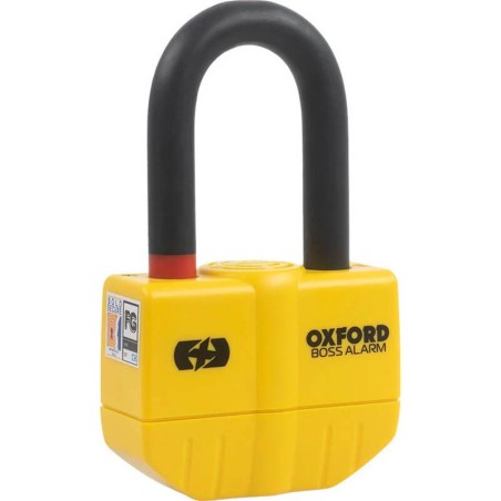 OXFORD Chain Lock Boss Alarm 14mmx12mm With 1.5m Chain
