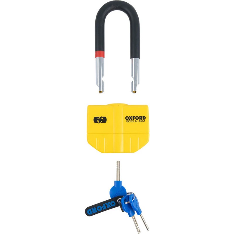 OXFORD Chain Lock Boss Alarm 14mmx12mm With 1.2m Chain